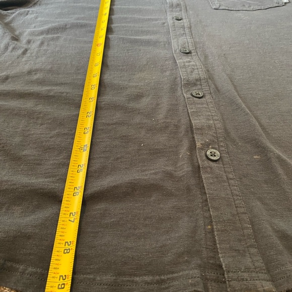 Columbia Grey Short Sleeve Button Up Size XL - Picture 2 of 6